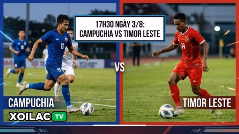 Phong độ và lịch sử đối đầu Campuchia vs Timor Leste